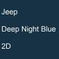 Preview: Jeep, Deep Night Blue, 2D.